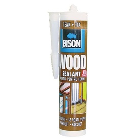 Mastic pentru lemn BISON Wood Sealant, 300ml, tek