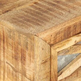 Măsuță de cafea, 110 x 50 x 38 cm, lemn masiv de mango - Img 5