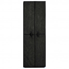 Pantofar, negru, 60 x 30 x 166 cm, material textil - Img 3