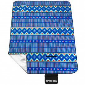 Patura picnic impermeabila 150x180 cm Spokey Picnic Pane, captusita cu aluminiu - Img 1