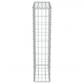 Perete gabion cu capace, oțel galvanizat, 50 x 20 x 100 cm - Img 5