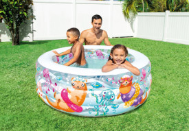 Piscina gonflabila Intex - Aquarium, 152 x 56 cm, IX58480 - Img 2