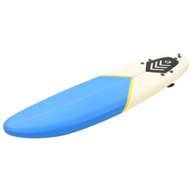 Placă de surf, 170 cm, albastru și crem - Img 2