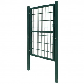 Poartă 2D pentru gard (simplă) 106 x 230 cm, verde - Img 3