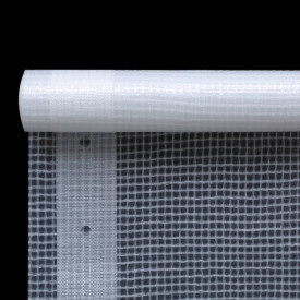 Prelată Leno 260 g/m², alb, 4 x 15 m - Img 2