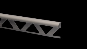 Profil de terminație din aluminiu pentru covor de piatră S20 – rotund, 6 mm, 2.5 ml - Img 2