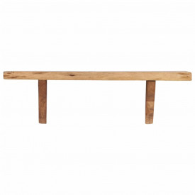 Rafturi de perete, 2 buc., 60x20x16 cm, lemn masiv de acacia - Img 2