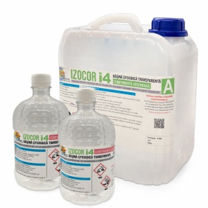 Rasina Epoxidica Transparenta IZOCOR I4 - Turnare si Reparatii - Chit de 6 kg