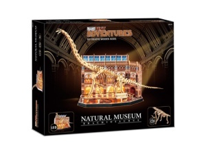 Revell Modele Functionale Din Lemn Pentru Asamblare Tiny Adventures - Natural Museum Brachiosaurus Sk Rev00619 - Img 2
