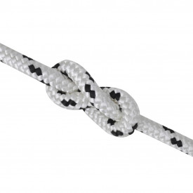 Rolă frânghie împletită parâmă barcă, poliester, 10 mm x 50 m - Img 2