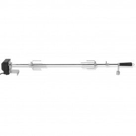 Rotisor cu motor profesional pentru grătar, oțel, 1000 mm - Img 2