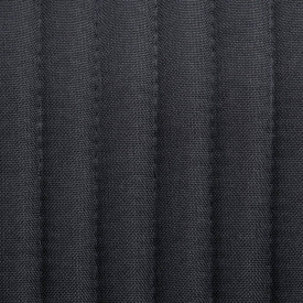 Scaune de bucătărie, 4 buc., negru, material textil - Img 7