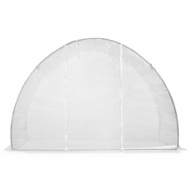 Seră cu fundație din oțel, 4,5 m², 300 x 150 x 200 cm - Img 6