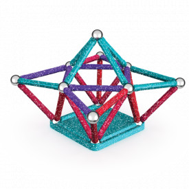 Set constructie magnetic Geomag Glitter 60 buc 536 - Img 4