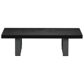 Set mobilier de baie, 2 piese, negru, ceramică - Img 2