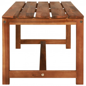 Set mobilier de grădină, 4 piese, lemn masiv de salcâm - Img 9