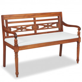 Set mobilier de grădină Batavia, 7 piese, tec - Img 4