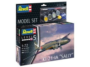 Set Model Ki-21-Ia Sallyrevell Cu Accesorii De Baza Rev63797 - Img 2