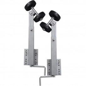Set suport remorcă pentru barcă, cu roți, 2 buc, 59 - 84 cm - Img 4