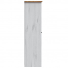 Șifonier cu 3 uși, alb, 118 x 50 x 171,5 cm, pin gama Panama - Img 6