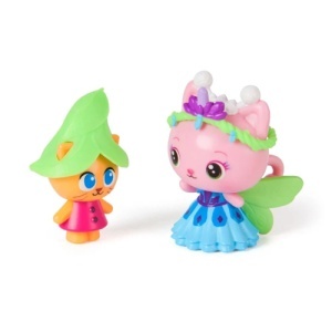Spin Master Casa De Papusi Gabby Film Pachet 2 Figurine Queen Kitty Faury Si Kitty Gnome Spm6072884-20151835 - Img 3