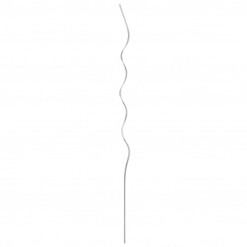 Spirale pentru suport plante, 20 buc., 110 cm, oțel galvanizat - Img 4