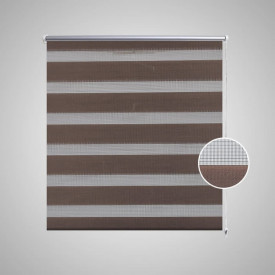 Stor Zebra 80 x 150 cm Cafea - Img 3