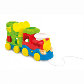 Trenulet muzical Winfun, cu bile si ciocan - Img 2