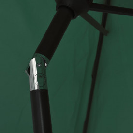 Umbrelă de soare cu LED 3 m, Verde - Img 8