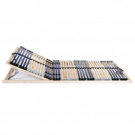 vidaXL Bază de pat cu șipci, 42 șipci, 7 zone, 80 x 200 cm, FSC - Img 2