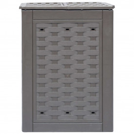 vidaXL Compostor de grădină, maro, 60 x 60 x 83 cm, 300 L - Img 3