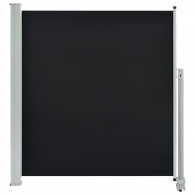 vidaXL Copertină laterală retractabilă, negru, 140 x 300 cm - Img 2