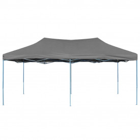 vidaXL Cort de petrecere pliabil, antracit, 3 x 6 m - Img 2