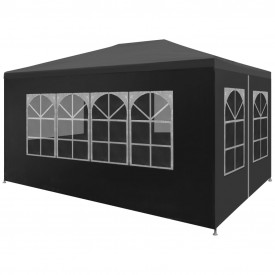 vidaXL Cort pentru petrecere, 3 x 4 m, antracit