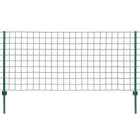 vidaXL Set de gard Euro, 20 x 1,5 m, oțel, verde
