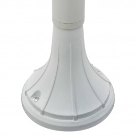 vidaXL Stâlp de iluminat pentru grădină, alb, 120 cm, aluminiu, E27 - Img 6