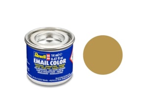 Vopsea galben nisipos mat pentru modelism Revell 14 ml 32116