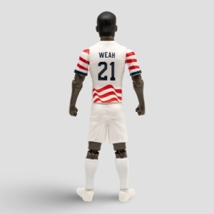 Banbotoys Usa Sockers - Tim Weah 20cm - Img 4