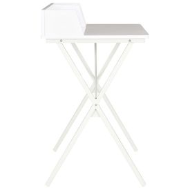 Birou, alb, 80 x 50 x 84 cm - Img 2