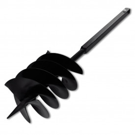 Burghiu manual găuri în pământ 200 mm cu tub prelungitor 13 m - Img 4