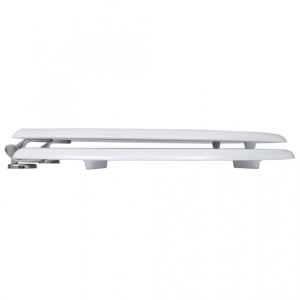 Capac WC MDF design simplu Alb - Img 4