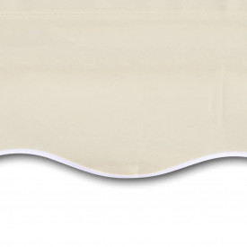 Copertină marchiză, 6 x 3 m, Crem (nu include scheletul) - Img 4