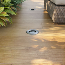 Corpuri de iluminat cu LED de exterior sol, 3 buc, rotund - Img 2