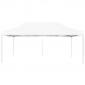 Cort de petrecere pliabil profesional, alb, 6 x 3 m, aluminiu - Img 2