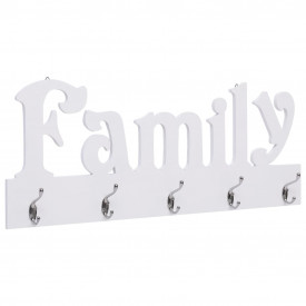 Cuier de perete FAMILY, 74 x 29,5 cm