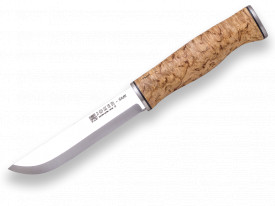 Cutit Joker Sami bushcraft, maner mesteacan, otel inox, lama 12.3 cm - Img 2
