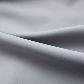 Draperie opacă cu cârlige, gri, 290 x 245 cm - Img 2