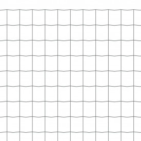 Euro gard cu plasă din oțel de 100 x 100 mm, 25 x 1 m, gri - Img 4