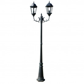 Felinar Brighton cu 2 brațe 230 cm Verde închis/Negru - Img 2