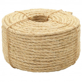 Frânghie, 100 m, sisal 100%, 6 mm